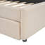 Lit plateforme tapissier Teddy-858318718