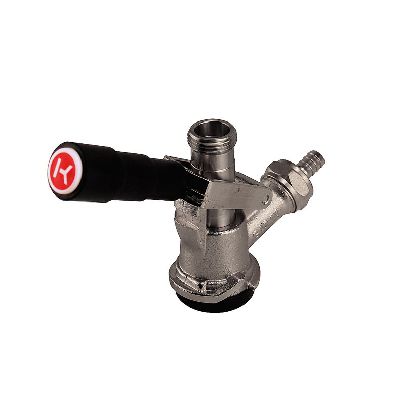 Kegco Stainless Steel Dual Tap Conversion Kit with Adjustable Temperature
