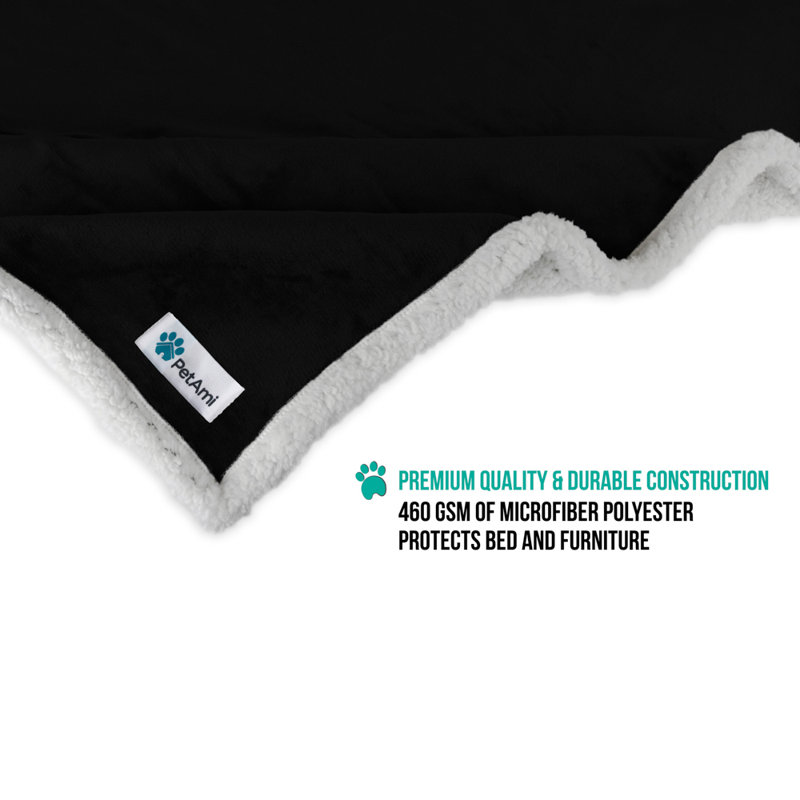 Couverture en polyester imperméable, Noir