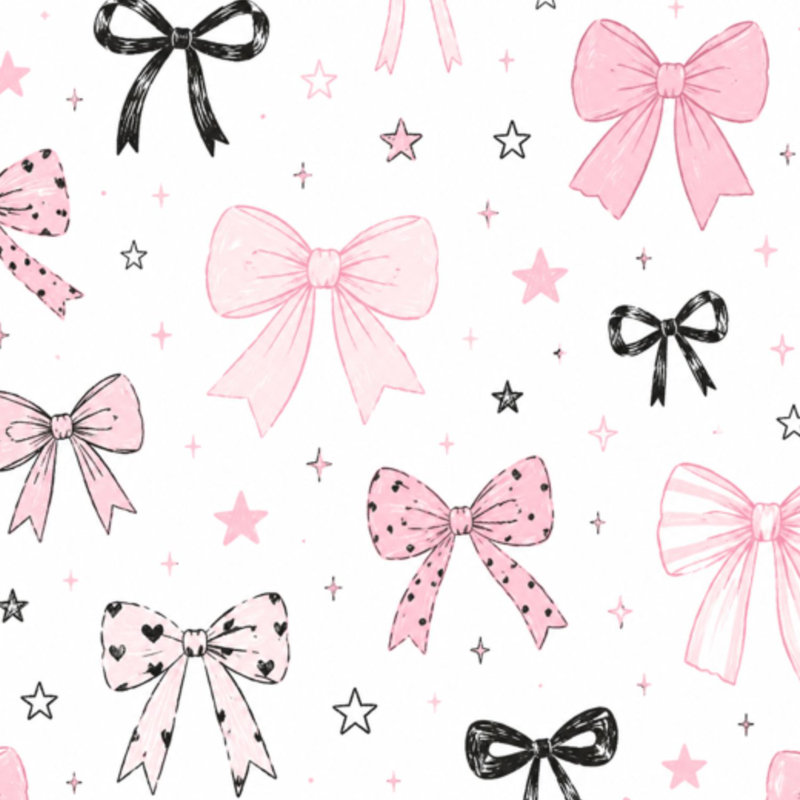 Papier peint auto-adhésif Girly, 117.96" L x 23.6" W