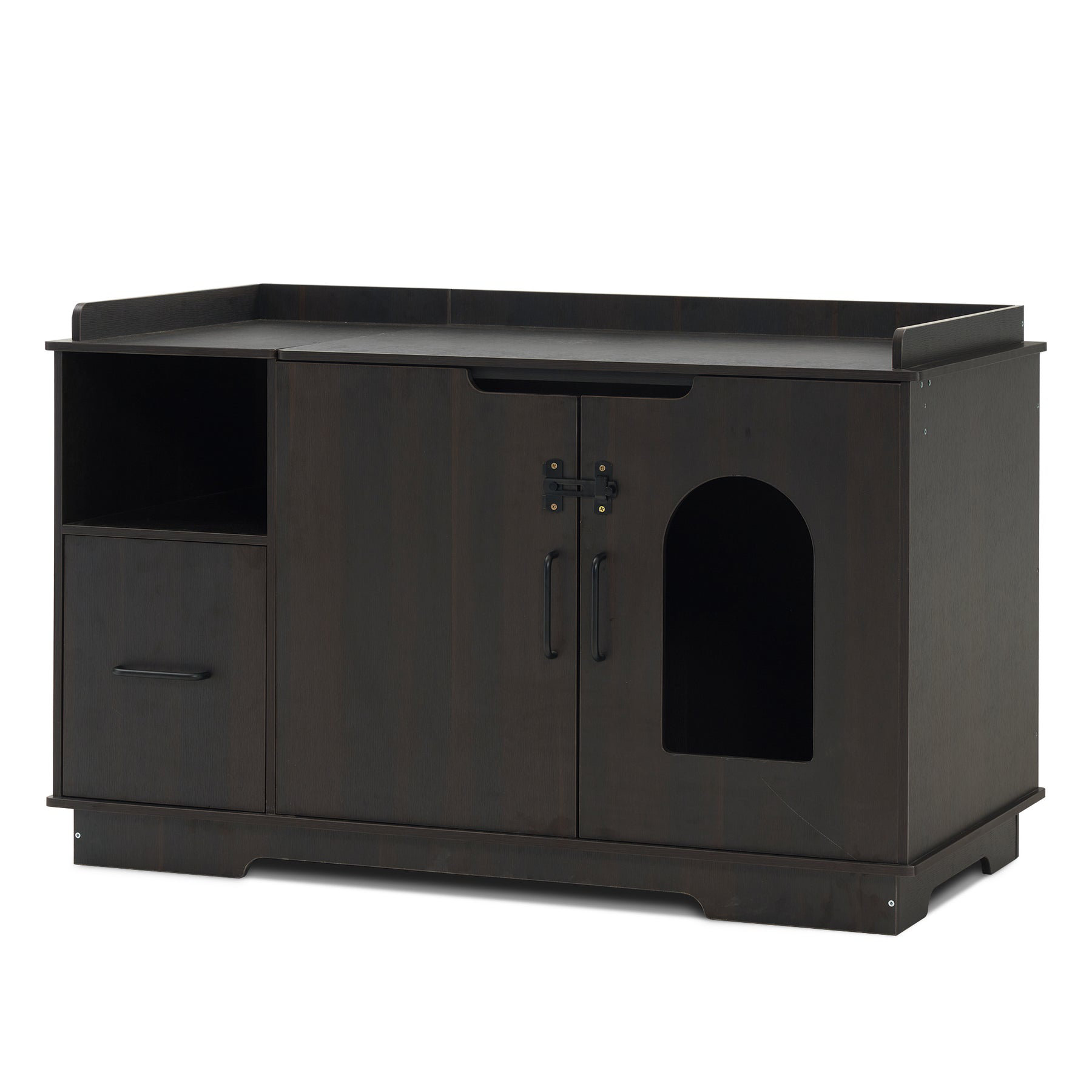Tucker Murphy Pet™ Cat Litter Box Furniture Hidden with Top Opening