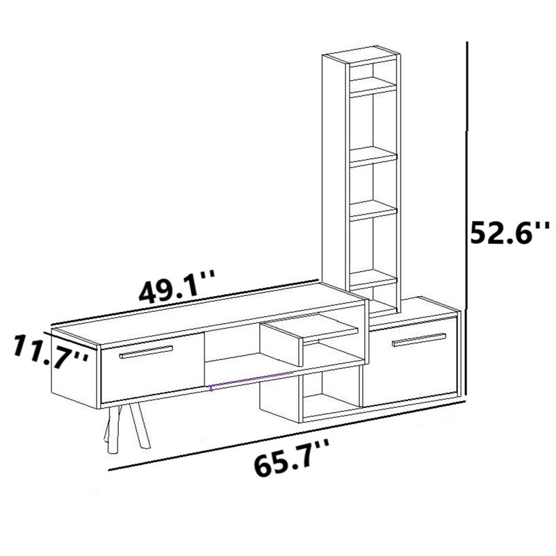 Crédence de rangement Melena