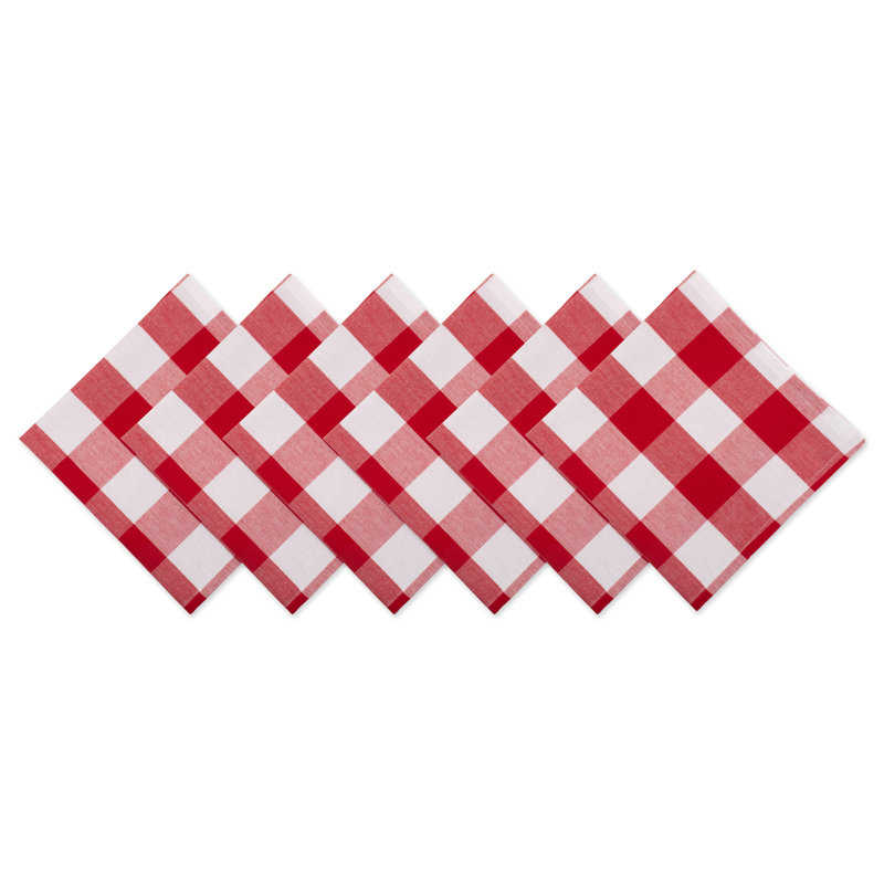 Bloomfield Cotton Gingham Square Napkin