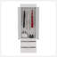Armoire Tarento, deux tiroirs, finition blanche-1872408344