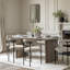 Conayr Oval Marble Top Dining Table