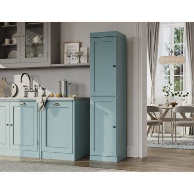 Garde-manger Palace 100% bois massif 16,5 po avec portes Shaker et tablettes réglables Palace Imports