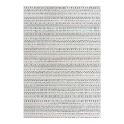 Tapis bleu sarcelle intérieur / extérieur Hewitt