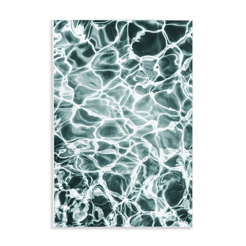 "Aqua Ripple" par Sissi et Seb, H 19 po x l 13 po