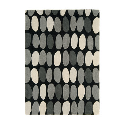 Hargrove Abstract Wool Hand Woven Area Rug