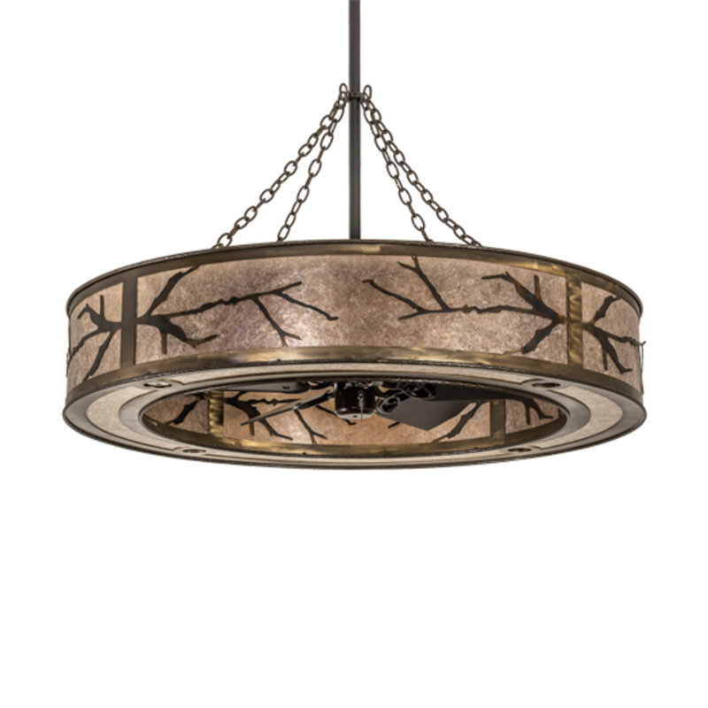 Branches Downrod Ceiling Fan