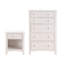Commode contemporaine avec plusieurs options de rangement et des matériaux de qualité