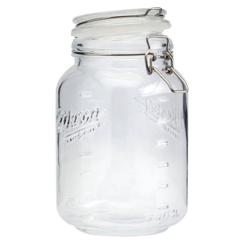 Vintage Storage Jars Glass Mason Jar - Set of 1