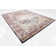Tapis bleu marine / rouge Mignonette