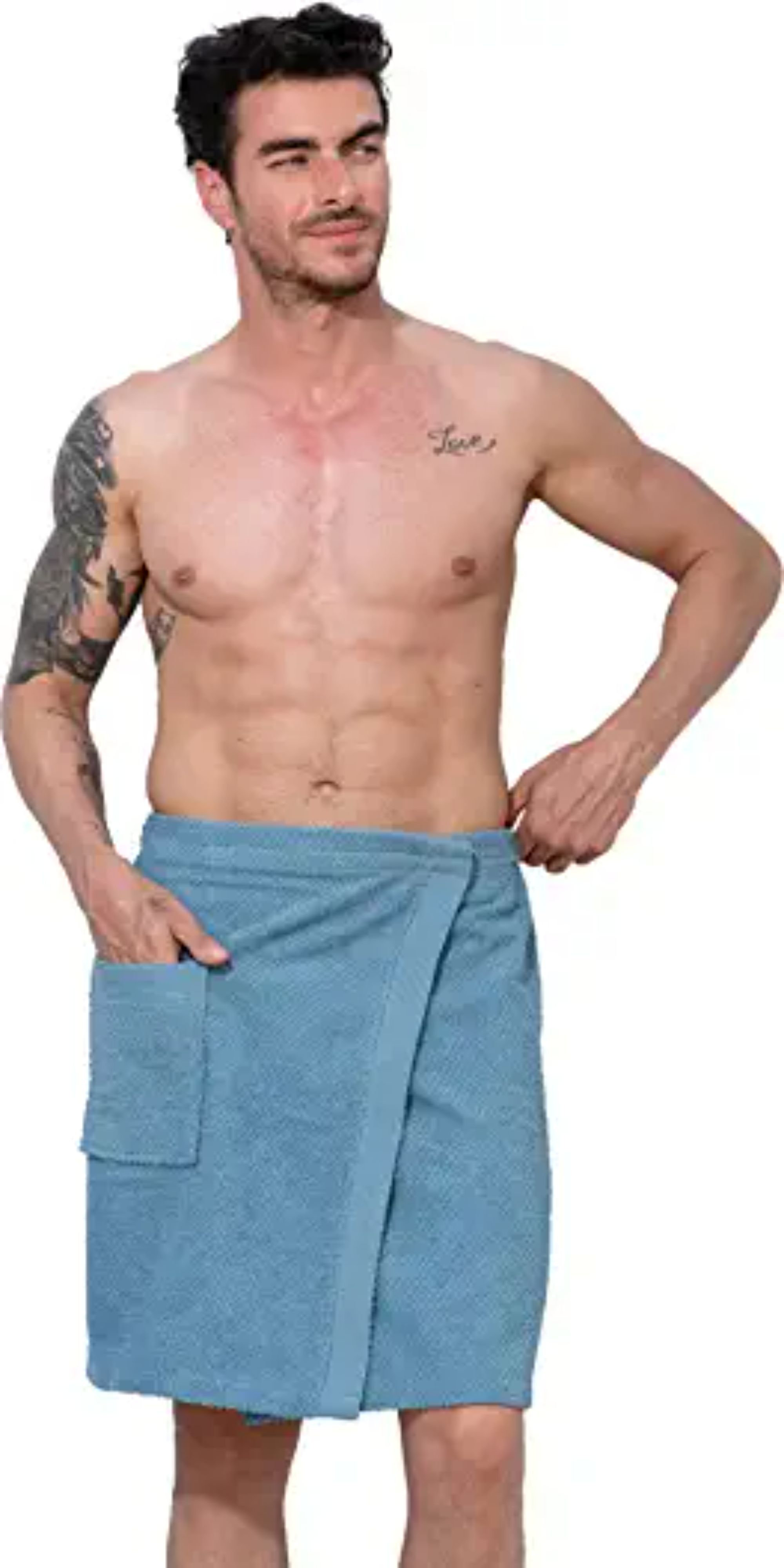 Mens terry cloth discount wrap