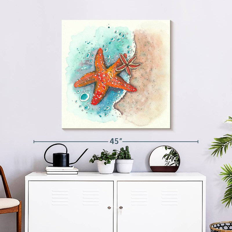 Crowle Starfish Beach Pair, 30" H x 30" W