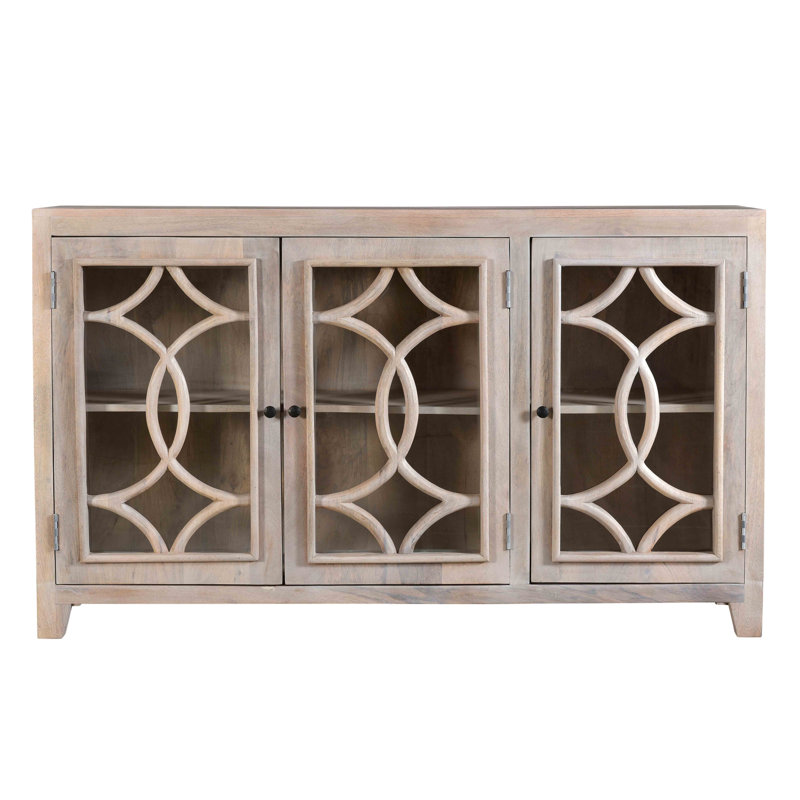 Hatten 60'' Solid Wood Sideboard