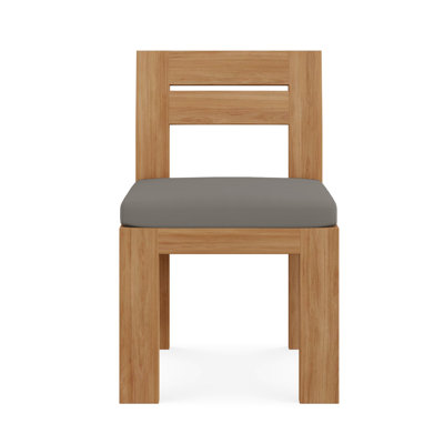 Beja Outdoor Teak Dining Side Chair