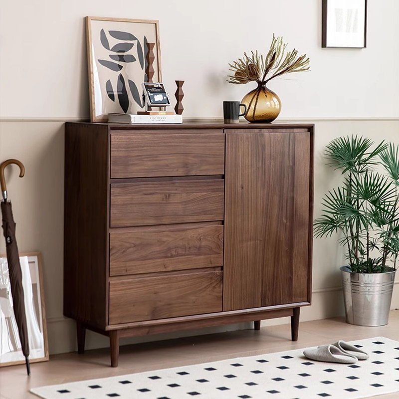 Modern minimalist entrance shoe cabinet