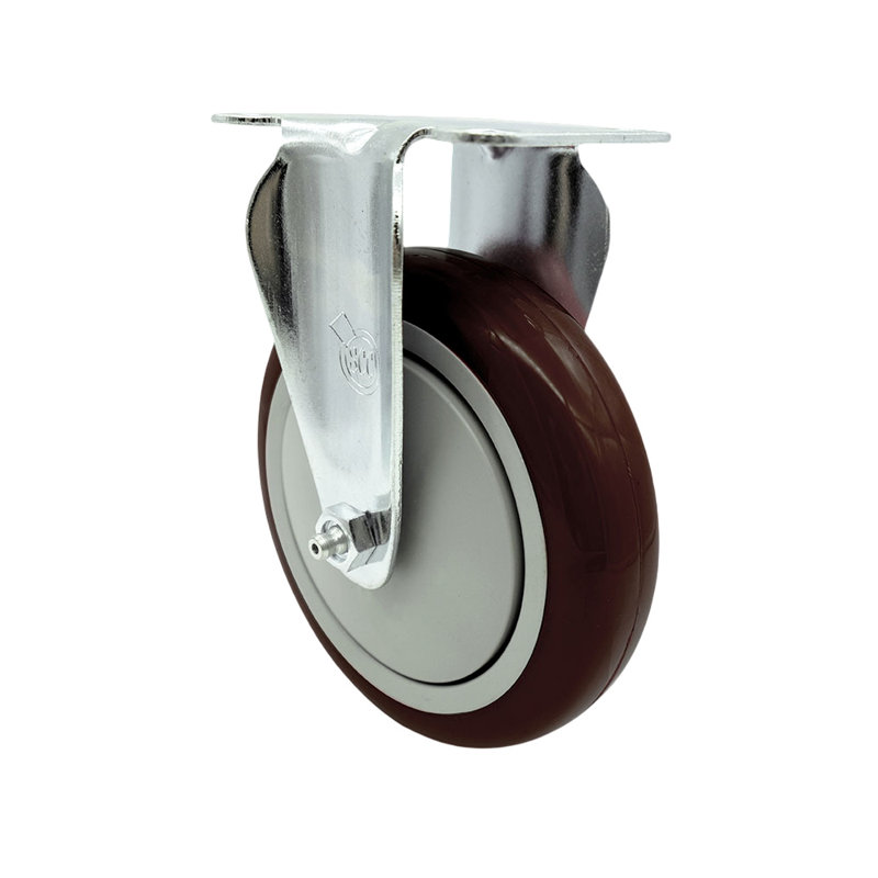 Polyurethane Caster, Maroon