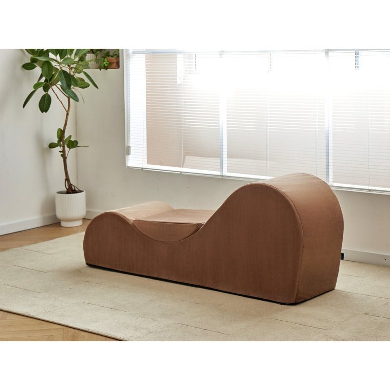 Chaise longue avec mousse à haute densité pour la détente