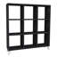 9 Cube Square Bookcase With Legs Cabinet Storage Shelving Display Wood Shelf-1438747081