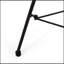 Table d'appoint en rotin Nusa avec plateau en verre trempé et base en polyéthylène durable, pour un décor extérieur et fonctionnel.-542179475