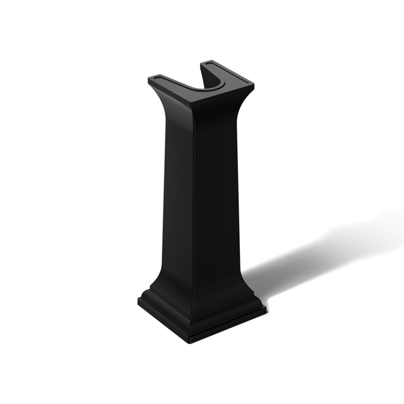 Memoirs® Bathroom Sink Pedestal, Black 