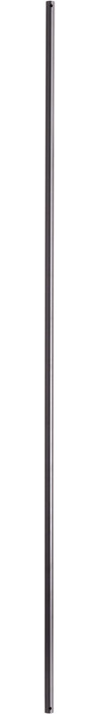 Tige filetée pour ventilateur de plafond, Noir, H 60 po x l 0,75 po x P 0,75 po