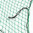 Vidaxl Trailer Net With Elastic Rope Green PP
