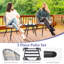 Romona 3 - Person Patio Dining Set with Round Table , Cushions Included