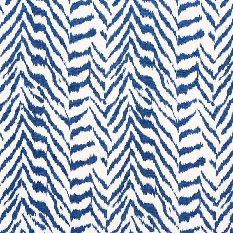 Quincy Hand Print Fabric, Blue