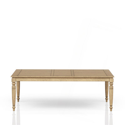 Table With Removable 18" Leaf, Finish, Solid Wood And , 69.39 Inches Depth, 41.9 Width, 30.28 High, For Coastal Cottage Style Dining 18-inch Colored, 70 Deep, 42 Wide, Casual Formal