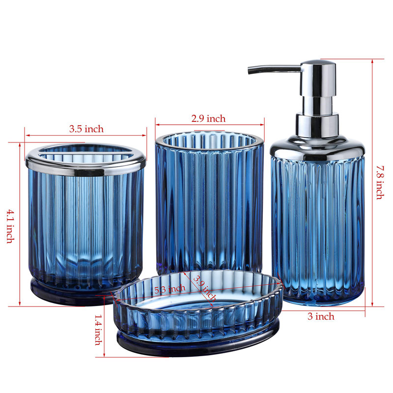 Mounie Bathroom Accessory Set