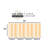 Doliver Multicolored Solid Wood Floating Panel Headboard-87055785-90156193