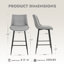 Ensemble de 3 tabourets de bar et de comptoir revêtus de similicuir-2063070833