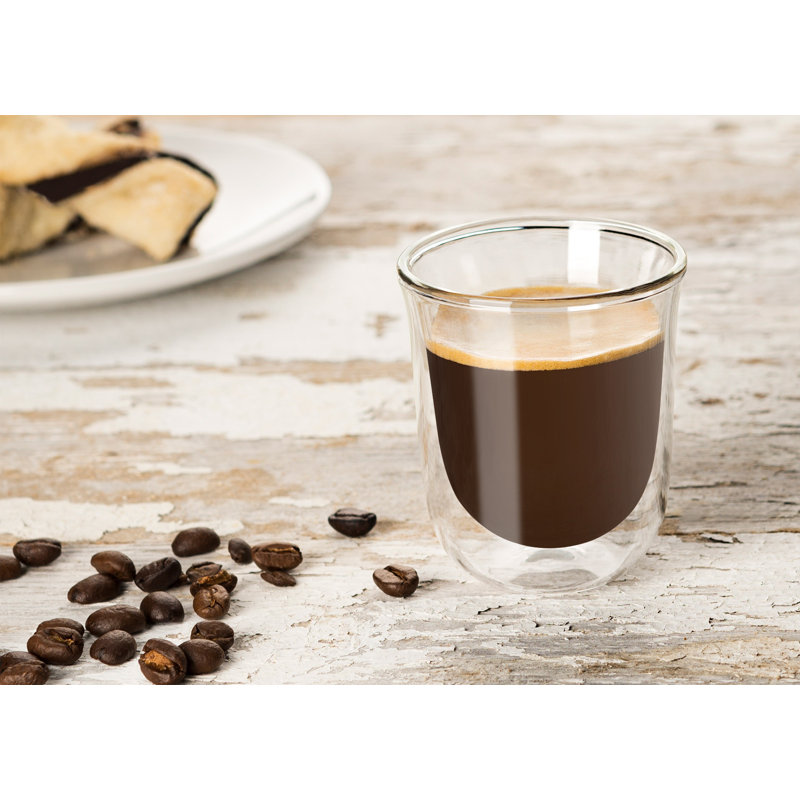 Javaah Double Wall Insulated Espresso Glasses - 2 oz.