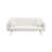 71.7-Inch Beige Teddy Fleece Sofa Bed-1437534037