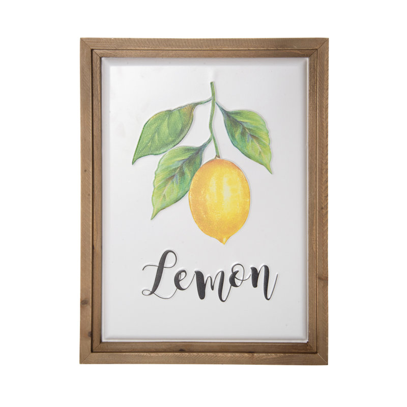 MÉTAL / BOIS «LEMON»