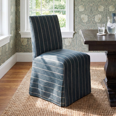 Chaise parsons en coton anthracite anthracite Anthony