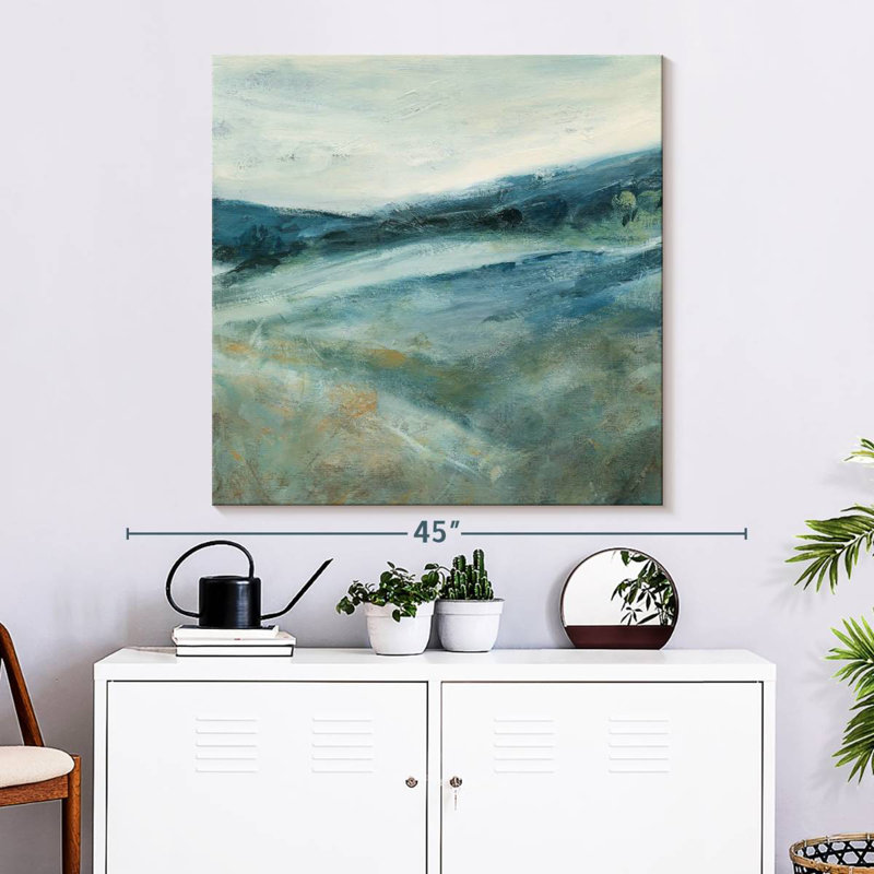Distant Shadows II, 33" H x 33" W