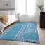 Tapis bleu sarcelle de qualité supérieure lavable à la machine Cerrito AMF532-103958625