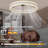 Ceiling Fan With Lights Dimmable LED-1160792685