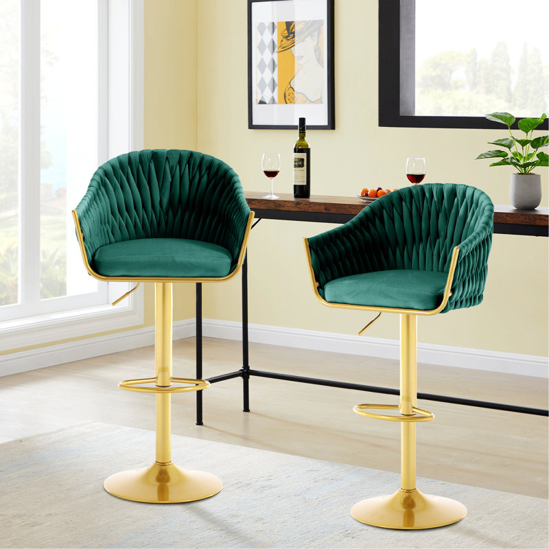 Tabouret Adalay, Vert
