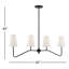 Luminaire suspendu linéaire 4 lumières Kahler-1064312163