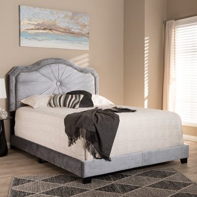 Kymbre Tufted Upholstered Low Profile Standard Bed by Mercer41