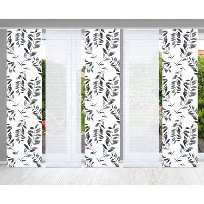 Semi Sheer Sliding Panel