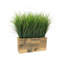 Faux Succulent Plant in Wood Planter