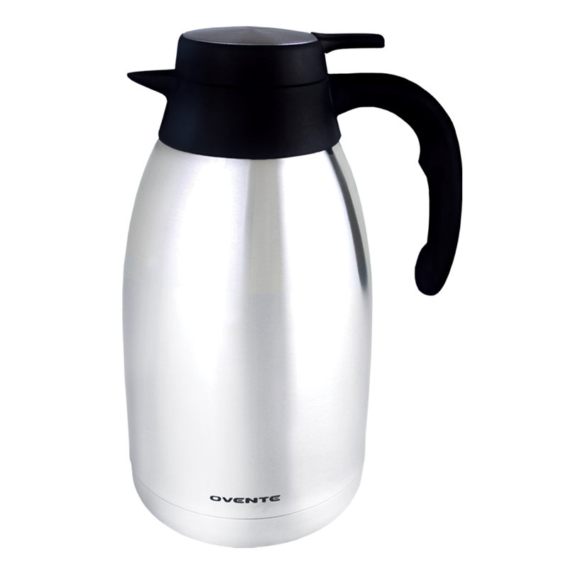 Ovente Double Wall Vacuum Jug Carafe