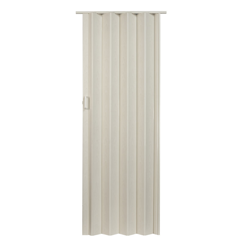 Porte accordéon affleurante en PVC Oakmont Spectrum, Bois de frêne blanc