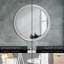 Huldar Glass Flat Wall Mirror
